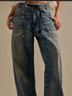 We The Free Moxie Barrel Jeans 28